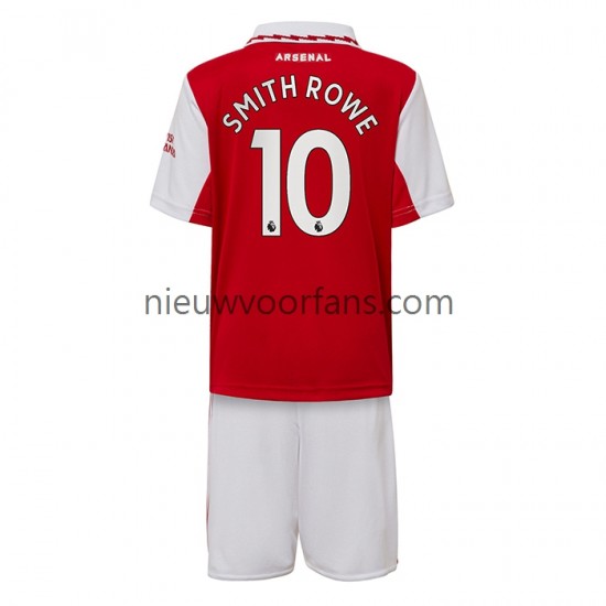 Arsenal Kind Shirt met Bedrukking Smith Rowe 10 (2) Thuis 2022-2023 Korte Mouw