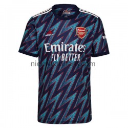 Arsenal Heren Shirt met Bedrukking Derde 2021-2022 Korte Mouw