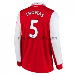Arsenal Heren Shirt met Bedrukking Thomas Partey 5 Thuis 2022-2023 Lange Mouw