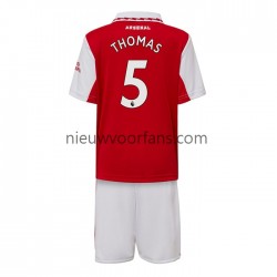 Arsenal Kind Shirt met Bedrukking Thomas Partey 5 Thuis 2022-2023 Korte Mouw