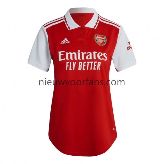Arsenal Dames Shirt met Bedrukking Thuis 2022-2023 Korte Mouw