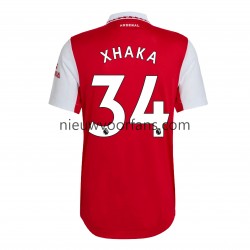 Arsenal Heren Shirt met Bedrukking Xhaka 34 Thuis 2022-2023 Korte Mouw