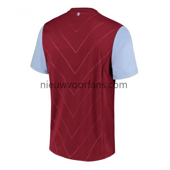 Aston Villa Heren Shirt met Bedrukking Thuis 2022-2023 Korte Mouw