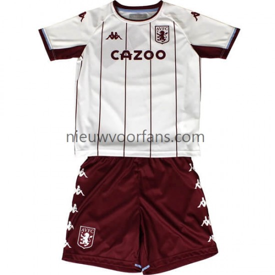 Aston Villa Kind Shirt met Bedrukking Uit 2021-2022 Korte Mouw
