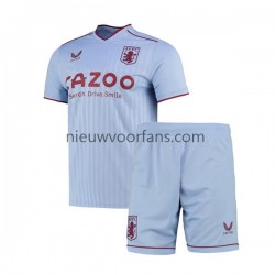 Aston Villa Kind Shirt met Bedrukking Uit 2022-2023 Korte Mouw