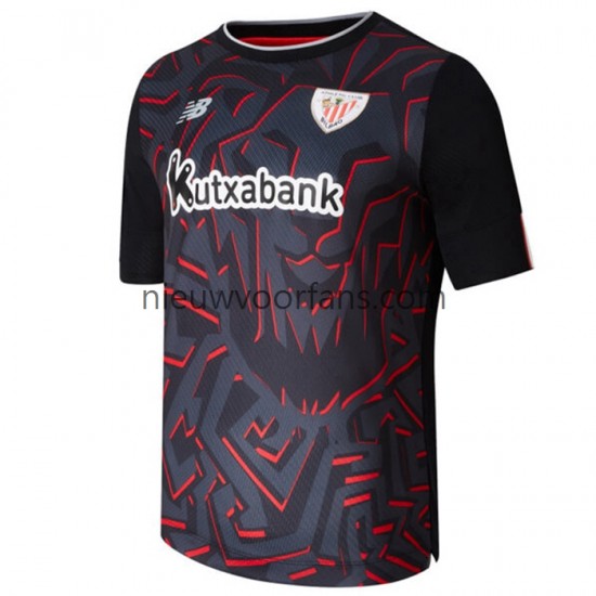 Athletic Bilbao Heren Shirt met Bedrukking Uit 2022-2023 Korte Mouw