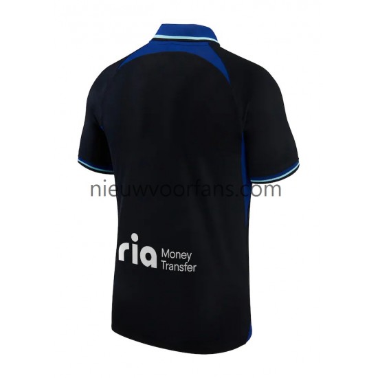 Atlético Madrid Heren Shirt met Bedrukking Uit 2022-2023 Korte Mouw