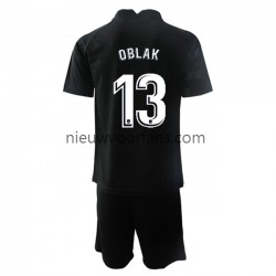 Atlético Madrid Kind Shirt met Bedrukking Doelman Jan Oblak 13 Uit 2021-2022 Korte Mouw