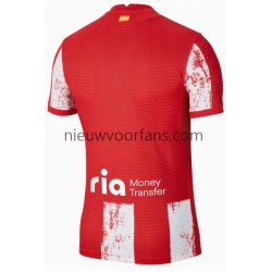 Atlético Madrid Heren Shirt met Bedrukking Thuis 2021-2022 Korte Mouw