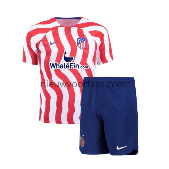 Atlético Madrid Kind Shirt met Bedrukking Thuis 2022-2023 Korte Mouw
