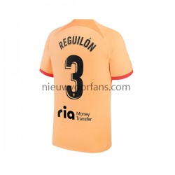 Atlético Madrid Heren Shirt met Bedrukking Sergio Reguilon 3 Derde 2022-2023 Korte Mouw