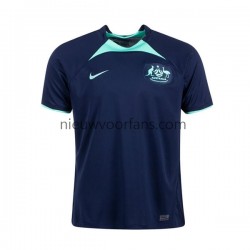 Australië Heren Shirt met Bedrukking Uit WK 2022 Korte Mouw