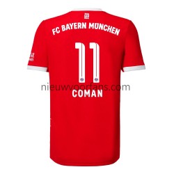 FC Bayern München Heren Shirt met Bedrukking Coman 11 Thuis 2022-2023 Korte Mouw