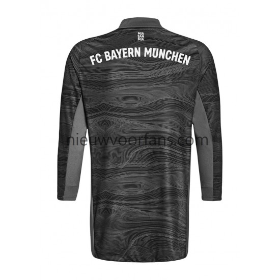 FC Bayern München Heren Shirt met Bedrukking Doelman Uit 2021-2022 Lange Mouw