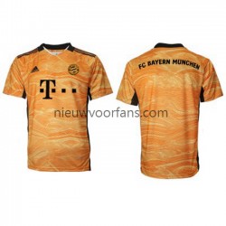 FC Bayern München Heren Shirt met Bedrukking Doelman Thuis 2021-2022 Korte Mouw