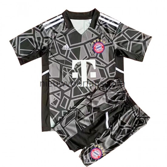 FC Bayern München Kind Shirt met Bedrukking Doelman Uit 2022-2023 Korte Mouw