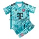 FC Bayern München Kind Shirt met Bedrukking Doelman Thuis 2022-2023 Korte Mouw