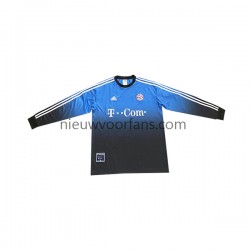 FC Bayern München Heren Shirt met Bedrukking Doelman Retro Thuis 2002-2003 Lange Mouw