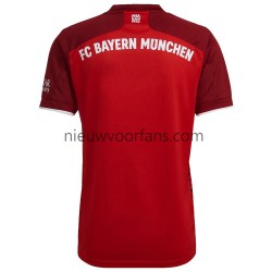 FC Bayern München Heren Shirt met Bedrukking Thuis 2021-2022 Korte Mouw
