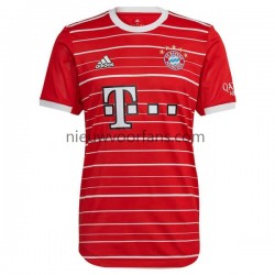 FC Bayern München Heren Shirt met Bedrukking Thuis 2022-2023 Korte Mouw