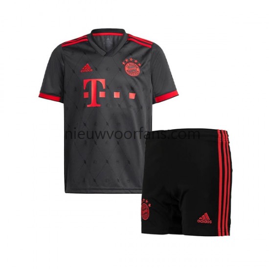 FC Bayern München Kind Shirt met Bedrukking Derde 2022-2023 Korte Mouw