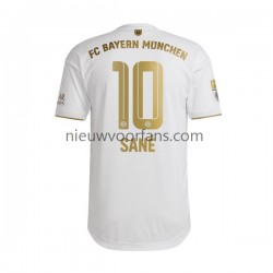 FC Bayern München Heren Shirt met Bedrukking Leroy Sane 10 Uit 2022-2023 Korte Mouw