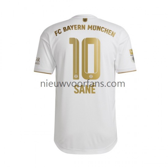 FC Bayern München Heren Shirt met Bedrukking Leroy Sane 10 Uit 2022-2023 Korte Mouw