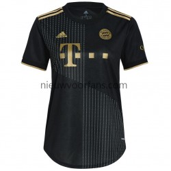 FC Bayern München Dames Shirt met Bedrukking Uit 2021-2022 Korte Mouw