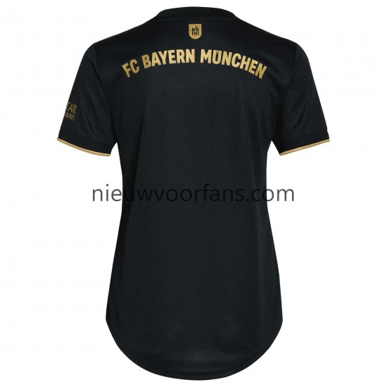 FC Bayern München Dames Shirt met Bedrukking Uit 2021-2022 Korte Mouw