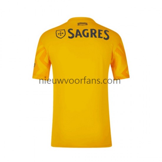 Benfica Heren Shirt met Bedrukking Uit 2022-2023 Korte Mouw