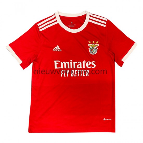 Benfica Heren Shirt met Bedrukking Thuis 2022-2023 Korte Mouw