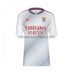 Benfica Heren Shirt met Bedrukking Derde 2022-2023 Korte Mouw