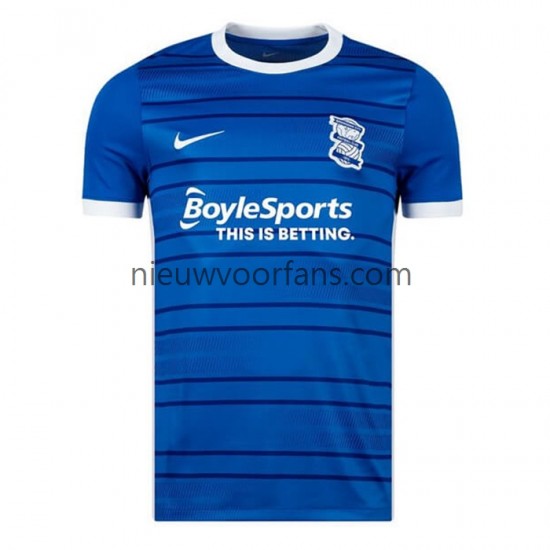 Birmingham City Heren Shirt met Bedrukking Thuis 2022-2023 Korte Mouw