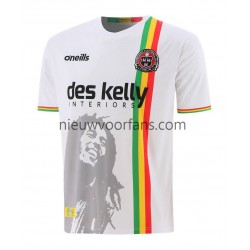 Bohemians Heren Shirt met Bedrukking Uit 2021-2022 Korte Mouw