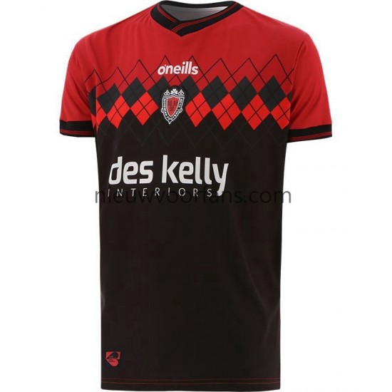 Bohemians Heren Shirt met Bedrukking Thuis 2021-2022 Korte Mouw