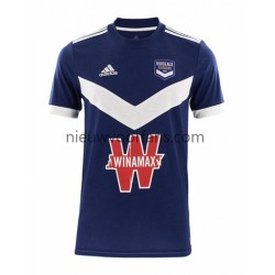 Bordeaux Heren Shirt met Bedrukking Thuis 2021-2022 Korte Mouw