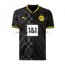 Borussia Dortmund Heren Shirt met Bedrukking Uit 2022-2023 Korte Mouw