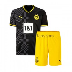 Borussia Dortmund Kind Shirt met Bedrukking Uit 2022-2023 Korte Mouw
