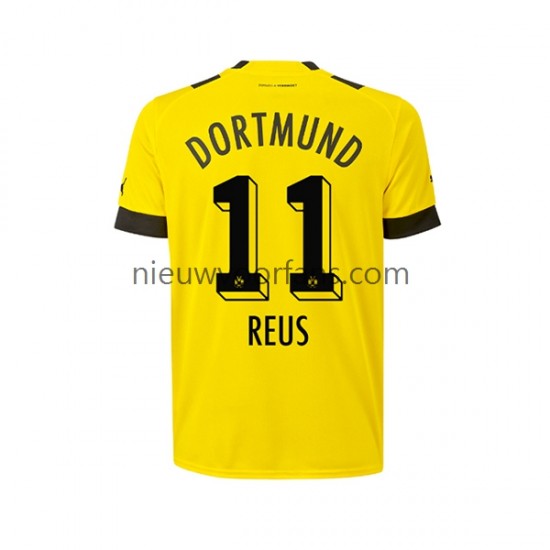 Borussia Dortmund Heren Shirt met Bedrukking Marco Reus 11 Thuis 2022-2023 Korte Mouw