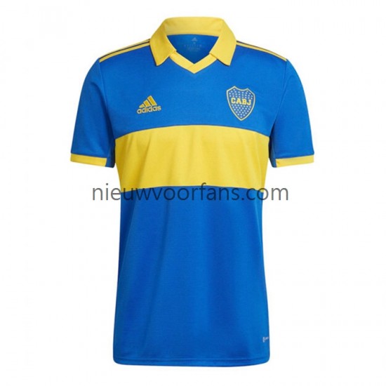 CA Boca Juniors Heren Shirt met Bedrukking Thuis 2022-2023 Korte Mouw
