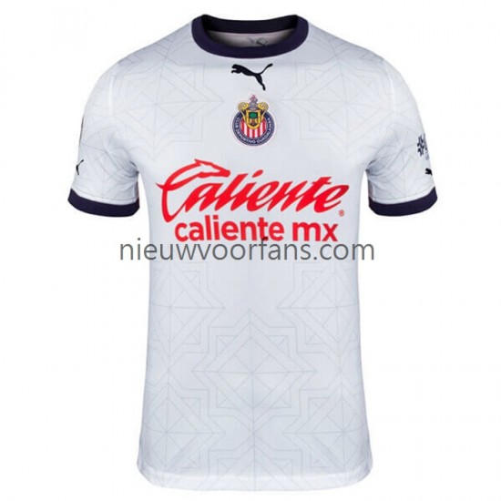 CD Guadalajara Heren Shirt met Bedrukking Uit 2022-2023 Korte Mouw