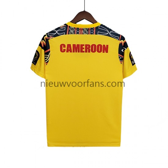 Kameroen Heren Shirt met Bedrukking Special Thuis 2022 Korte Mouw