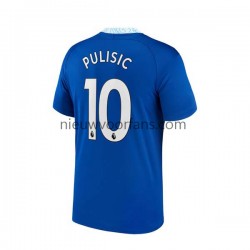 Chelsea Heren Shirt met Bedrukking Christian Pulisic 10 Thuis 2022-2023 Korte Mouw