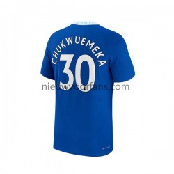 Chelsea Heren Shirt met Bedrukking Chukwuemeka 30 Thuis 2022-2023 Korte Mouw