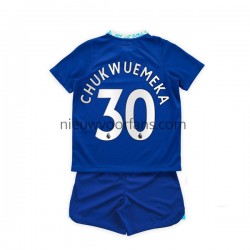 Chelsea Kind Shirt met Bedrukking Chukwuemeka 30 Thuis 2022-2023 Korte Mouw