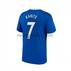 Chelsea Heren Shirt met Bedrukking Kante 7 Thuis 2022-2023 Korte Mouw