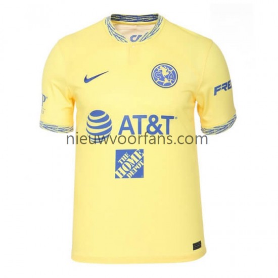 Club América Heren Shirt met Bedrukking Thuis 2022-2023 Korte Mouw