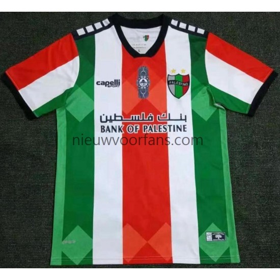 Club Deportivo Palestino Heren Shirt met Bedrukking 2021 Thuis Korte Mouw