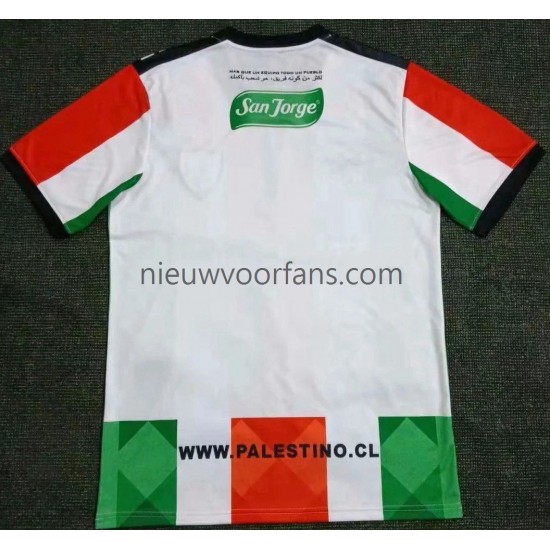 Club Deportivo Palestino Heren Shirt met Bedrukking 2021 Thuis Korte Mouw
