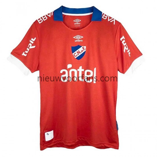 Club Nacional Heren Shirt met Bedrukking Uit 2022-2023 Korte Mouw